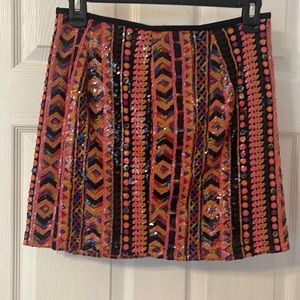 YA Los Angeles sequined mini skirt. Size medium